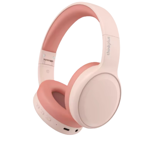 Lenovo TH30 Auscultadores Bluetooth 5.0 Dobráveis - Rosa